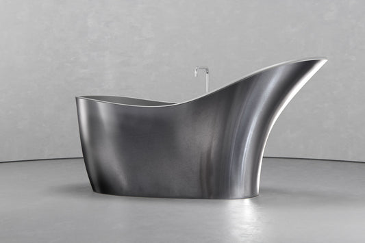 Slipper Freestanding Concrete Bathtub – Bespoke Collection