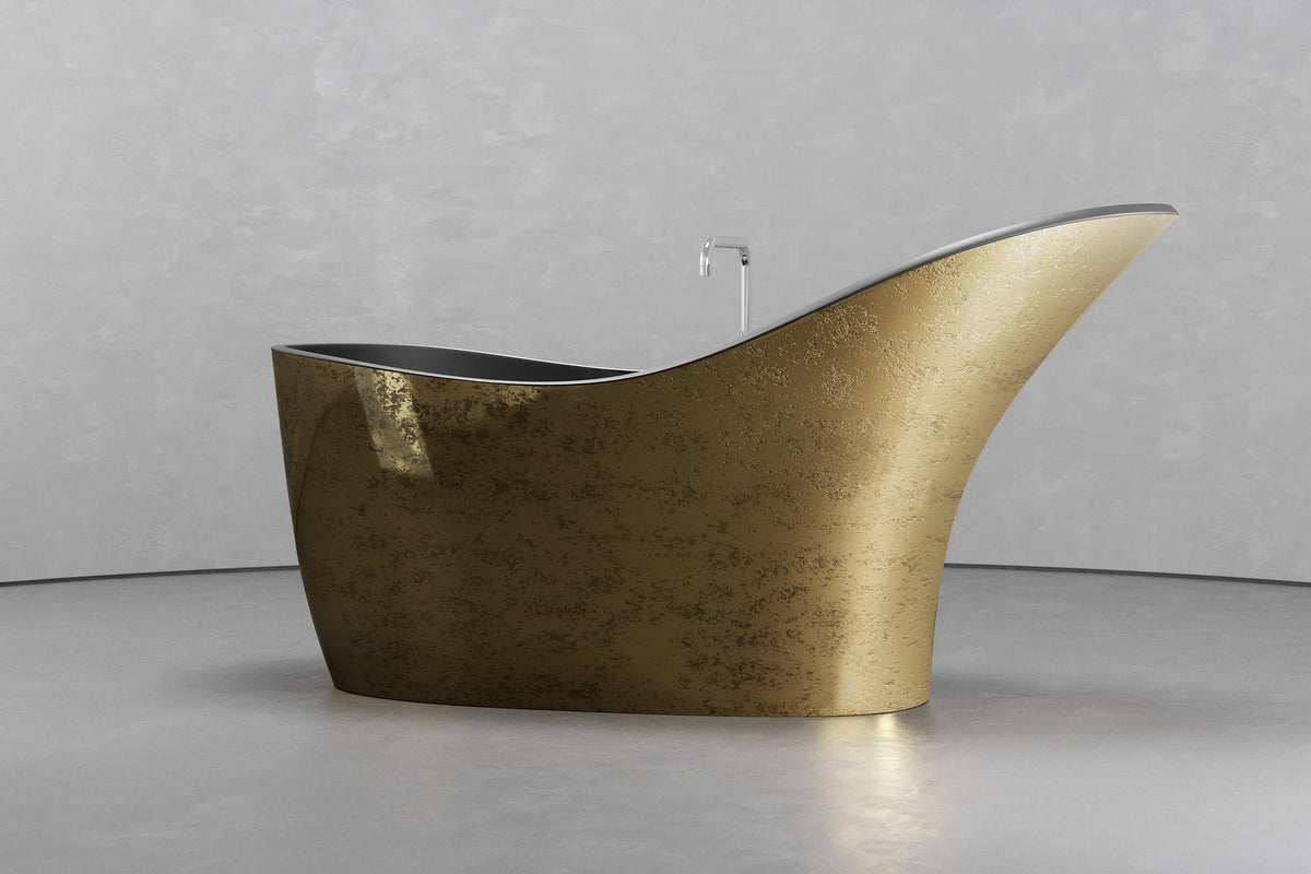 Slipper Freestanding Concrete Bathtub – Bespoke Collection