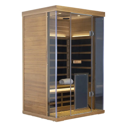 SR02 2 Person Red Cedar Far Infrared Sauna