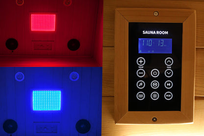 SR02 2 Person Red Cedar Far Infrared Sauna