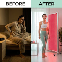 LuminaCore Radiance Panel — Before & After