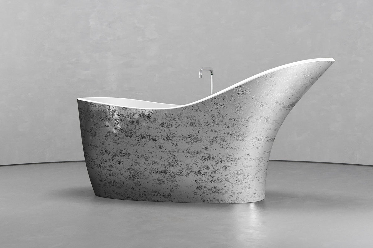 Slipper Freestanding Concrete Bathtub – Bespoke Collection