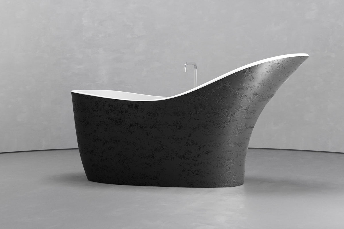 Slipper Freestanding Concrete Bathtub – Bespoke Collection