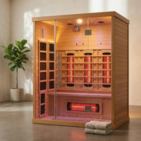 Solvana RadiantCore Infrared Sauna Cabin — Studio Shot