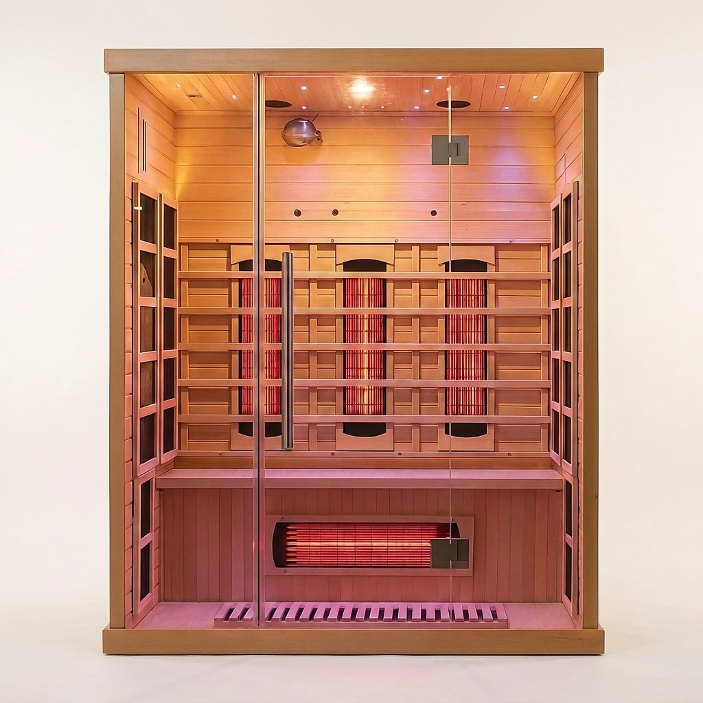 Solvana RadiantCore Infrared Sauna Cabin — Studio Shot