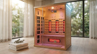 Solvana RadiantCore Infrared Sauna Cabin — Lifestyle