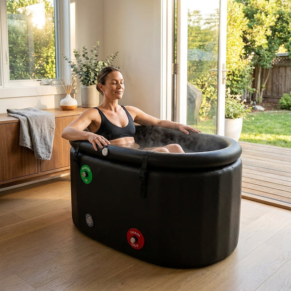 Portable Cold Plunge Built for Recovery, Reinforced Tub, Precise Temperature Control, Indoor Outdoor Use