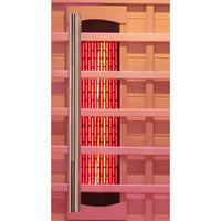 Infrared Sauna Cabin Built for Premium Home Wellness, FSC-Certified Wood, Multi-Zone Heating, Digital Control