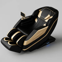 Massage Chair Engineered for Full-Body Therapy, SL-Track 4D Rollers, Dual-Zone Heat, Air Compression System