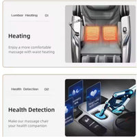 Massage Chair Designed for Daily Recovery, AI-Powered Technology, Touchscreen Controls, Premium Leather