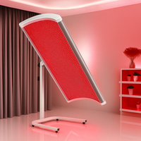 Red Light Therapy Panel Designed for Full Body Wellness, high-quality LED Arrays, Curved Panel Design
