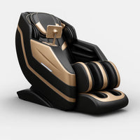 Massage Chair Engineered for Full-Body Therapy, SL-Track 4D Rollers, Dual-Zone Heat, Air Compression System