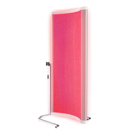 Red Light Therapy Panel Designed for Full Body Wellness, high-quality LED Arrays, Curved Panel Design