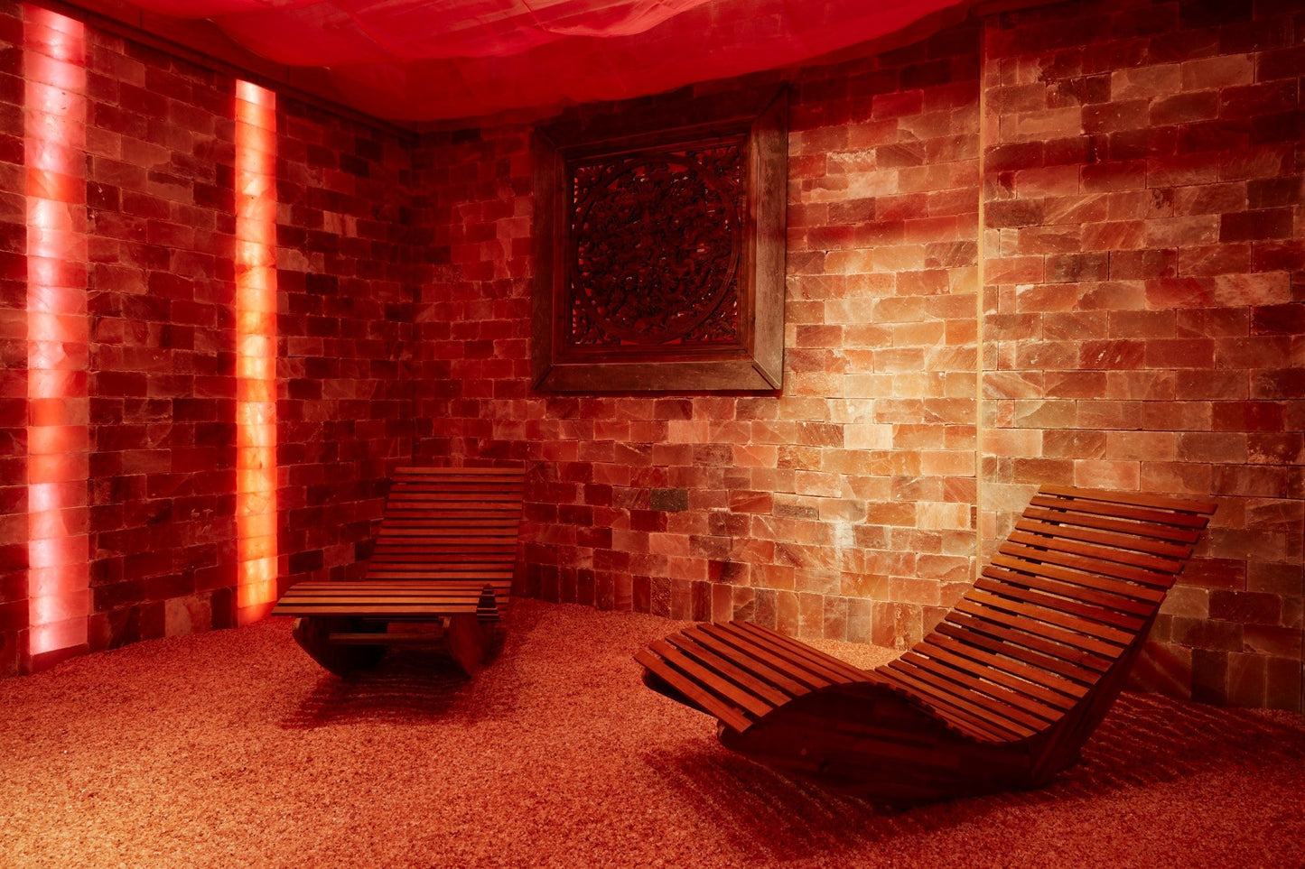 Himalayan Salt Room 16' x  16' Surface Area - 256 Sq feet