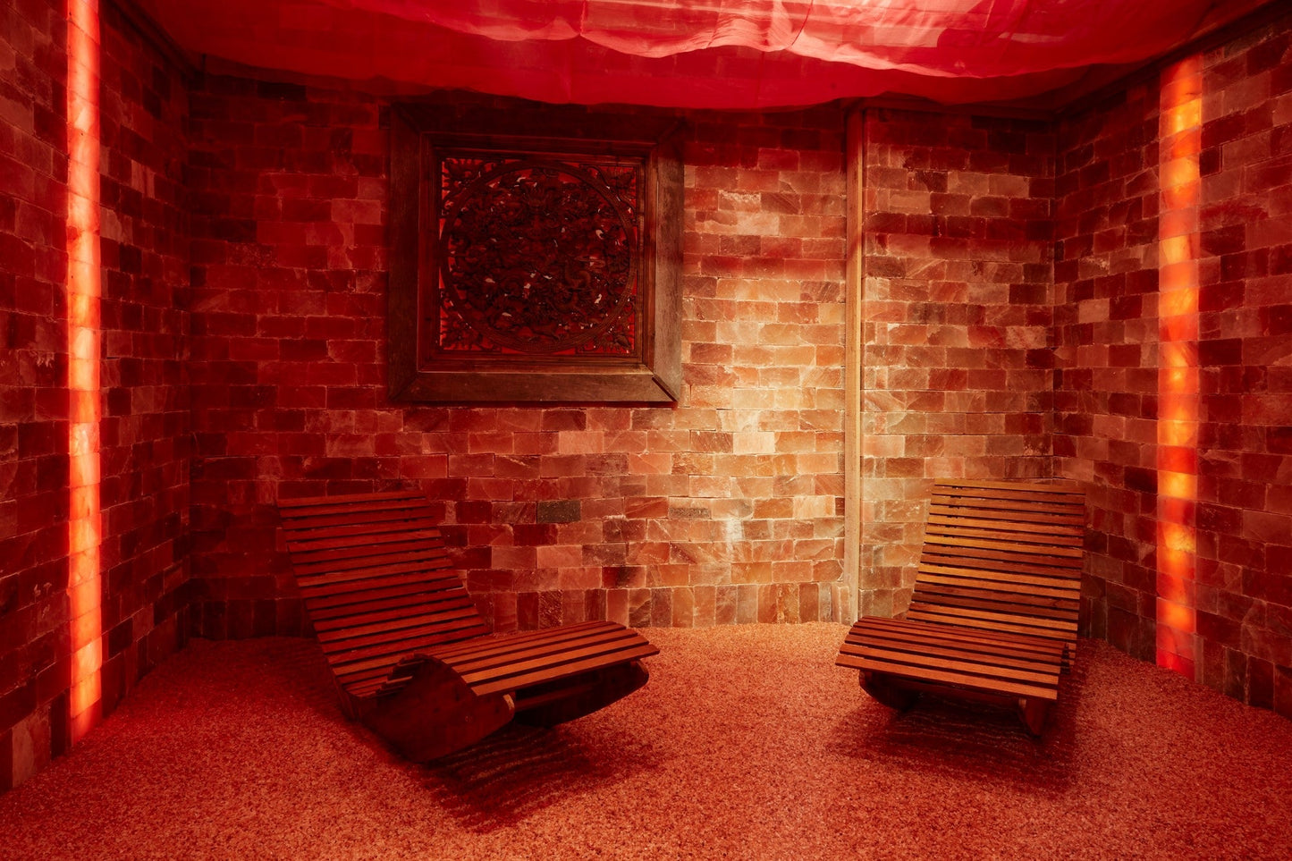 Himalayan Salt Room 16' x  16' Surface Area - 256 Sq feet