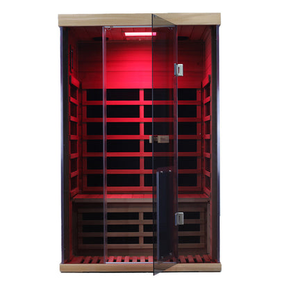 SR02 2 Person Red Cedar Far Infrared Sauna
