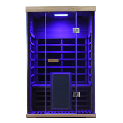 SR02 2 Person Red Cedar Far Infrared Sauna
